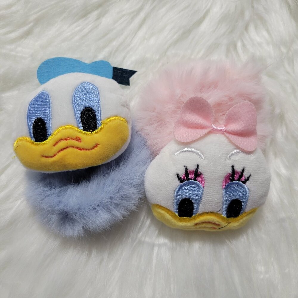 Disney Donald & Daisy Duck Hair Scrunchies